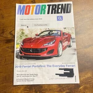 MOTOR TREND MAGAZINE-------MAY 2018